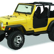 Load image into Gallery viewer, Bestop Lower Fabric Doors (Black Denim) 53039-15 fits 1997-2006 Jeep Wrangler