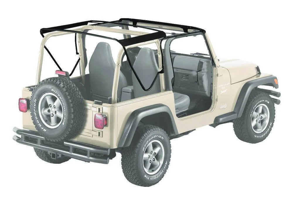 Bestop OE Style Replacement Bow & Frame Hardware Kit 55002-01 fits 1997-2006 Jeep Wrangler