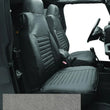 Load image into Gallery viewer, Bestop Seat Covers - Front (Charcoal / Gray) 29224-09 fits 1992-1994 Jeep Wrangler - Main Product View