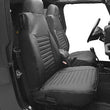 Load image into Gallery viewer, Bestop Seat Covers - Front (Tan) 29227-04 fits 1980-1983 Jeep CJ5 / 1976-1986 Jeep CJ7 / 1987-1991 Jeep Wrangler - Side View