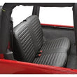 Load image into Gallery viewer, Bestop Seat Covers - Rear (Black Denim) 29221-15 fits 1997-2002 Jeep Wrangler - Side View