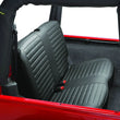 Load image into Gallery viewer, Bestop Seat Covers - Rear (Black Denim) 29229-35 fits 2003-2006 Jeep Wrangler - Main Product View