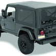 Load image into Gallery viewer, Bestop Supertop (Black Diamond) 54721-35 fits 2004-2006 Jeep Wrangler - Side View