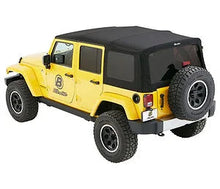 Load image into Gallery viewer, Bestop Supertop (Black Twill) 54823-17 fits 2007-2017 Jeep Wrangler - Main Product View