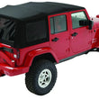 Load image into Gallery viewer, Bestop Supertop (Black Twill) 54823-17 fits 2007-2017 Jeep Wrangler - Side View