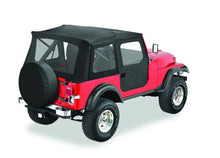 Load image into Gallery viewer, Bestop Supertop Classic - (Black Crush; Clear Windows) 51597-01 fits 1976-1983 Jeep CJ5