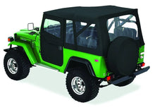 Load image into Gallery viewer, Bestop Supertop Classic - (Black Denim; Clear Windows) 51464-15 fits 1964-1984 Toyota Land Cruiser