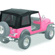 Load image into Gallery viewer, Bestop Supertop Classic - (Black Denim; Tinted Windows) 54599-15 fits 1976-1986 Jeep CJ7 / 1987-1995 Jeep Wrangler