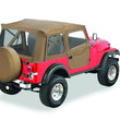 Load image into Gallery viewer, Bestop Supertop Classic - (Tan; Clear Windows) 51595-04 fits 1959-1975 Jeep CJ5 / 1955-1958 Jeep Willys