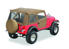 Load image into Gallery viewer, Bestop Supertop Classic - (Tan; Clear Windows) 51597-04 fits 1976-1983 Jeep CJ5