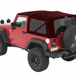 Load image into Gallery viewer, Bestop Supertop (Crushed Red Pepper Twill) 54822-68 fits 2007-2017 Jeep Wrangler