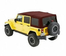 Load image into Gallery viewer, Bestop Supertop (Crushed Red Pepper Twill) 54823-68 fits 2007-2017 Jeep Wrangler