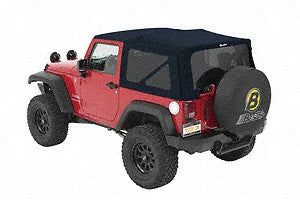 Bestop Supertop (Navy Blue Twill) 54822-69 fits 2007-2017 Jeep Wrangler