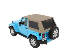 Load image into Gallery viewer, Bestop Trektop - '07-18 Wrangler JK 2-Door (Pebble Beige Twill) 56852-74