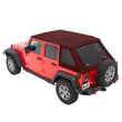 Load image into Gallery viewer, Bestop Trektop - '07-18 Wrangler JK 4-Door (Crushed Red Pepper Twill) 56853-68