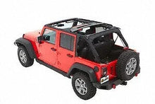 Load image into Gallery viewer, Bestop Trektop (Black Twill) 56453-17 fits 2007-2018 Jeep Wrangler JK 4-Door - Main Product View
