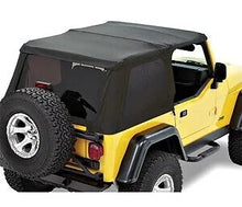 Load image into Gallery viewer, Bestop Trektop - (Black Twill) 56920-17 fits 1997-2006 Jeep Wrangler - Main Product View