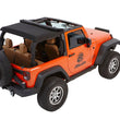 Load image into Gallery viewer, Bestop Trektop Glide - '07-18 Wrangler JK 2-Door (Black Diamond) 54922-35