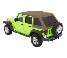 Load image into Gallery viewer, Bestop Trektop Glide - '07-18 Wrangler JK 4-Door (Tan Twill) 54923-71