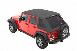 Bestop Trektop - (Granite Grey Twill) 56853-70 fits 2007-2017 Jeep Wrangler