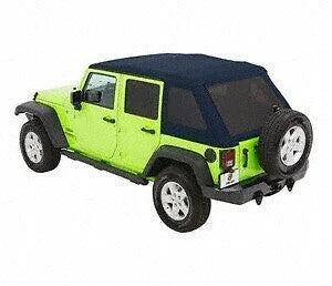 Bestop Trektop - (Navy Blue Twill) 54923-69 fits 2007-2017 Jeep Wrangler