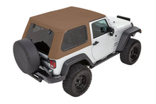 Load image into Gallery viewer, Bestop Trektop Pro - '07-18 Wrangler JK 2-Door (Tan Twill) 54862-71