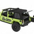Load image into Gallery viewer, Bestop Trektop Pro (Black Twill) 54463-17 fits 2007-2018 Jeep Wrangler JK 4-Door - Main Product View