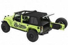 Load image into Gallery viewer, Bestop Trektop Pro (Black Twill) 54463-17 fits 2007-2018 Jeep Wrangler JK 4-Door - Main Product View
