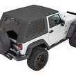 Load image into Gallery viewer, Bestop Trektop Pro - (Granite Grey Twill) 54862-70 fits 2007-2017 Jeep Wrangler