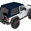 Load image into Gallery viewer, Bestop Trektop Pro - (Navy Blue Twill) 54862-69 fits 2007-2017 Jeep Wrangler