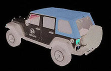 Load image into Gallery viewer, Bestop Trektop Pro - (Tan Twill) 54863-71 fits 2007-2017 Jeep Wrangler