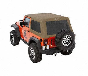 Bestop Trektop - (Tan Twill) 54922-71 fits 2007-2017 Jeep Wrangler