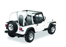 Load image into Gallery viewer, Bestop Upper Door Sliders - (Black Denim; Single Sliding Window) 51786-15 fits 1988-1995 Jeep Wrangler