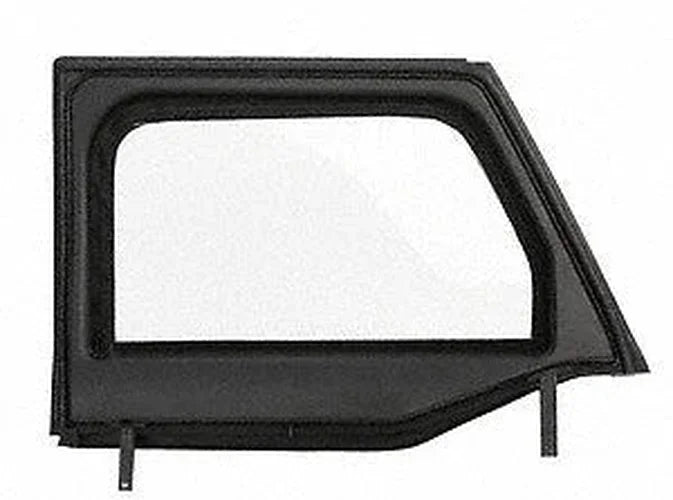 Bestop Upper Fabric Doors (Front Upper Doors, Black Twill) 51732-17 fits 2007-2017 Jeep Wrangler JK - Additional View 6