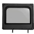 Load image into Gallery viewer, Bestop Upper Fabric Doors (Rear Upper Doors, Black Twill) 51733-17 fits 2007-2017 Jeep Wrangler JK 4-Door - Detail View