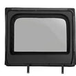Load image into Gallery viewer, Bestop Upper Fabric Doors (Rear Upper Doors, Black Twill) 51733-17 fits 2007-2017 Jeep Wrangler JK 4-Door - Detail View