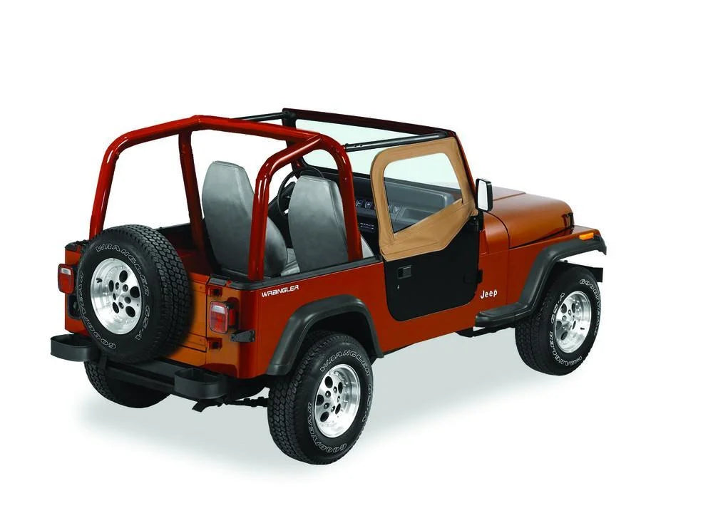 Bestop Upper Fabric Doors (Spice) 51780-37 fits 1988-1995 Jeep Wrangler YJ