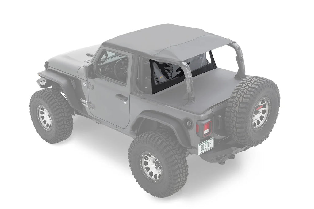 Bestop Windjammer - '18-22 Wrangler JL 2-Door (Black Diamond) 80050-35