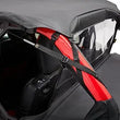 Load image into Gallery viewer, Bestop Windjammer (Black Diamond) 80053-35 fits 2018-2022 Jeep Wrangler JL 4-Door - Back View