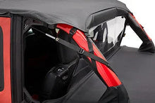 Load image into Gallery viewer, Bestop Windjammer (Black Diamond) 80053-35 fits 2018-2022 Jeep Wrangler JL 4-Door - Back View