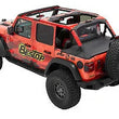 Load image into Gallery viewer, Bestop Windjammer (Black Diamond) 80053-35 fits 2018-2022 Jeep Wrangler JL 4-Door - Installation View