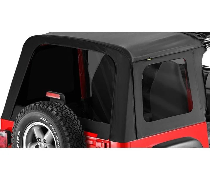 Bestop Window Set - '97-06 Wrangler TJ Exc. Unlimited (Black Denim) 58699-15