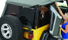 Load image into Gallery viewer, Bestop Window Set - (Black Denim) 58121-15 fits 1997-2002 Jeep Wrangler TJ