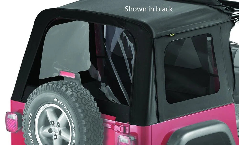 Bestop Window Set - (Black Diamond) 58699-35 fits 1997-2006 Jeep Wrangler TJ Exc. Unlimited