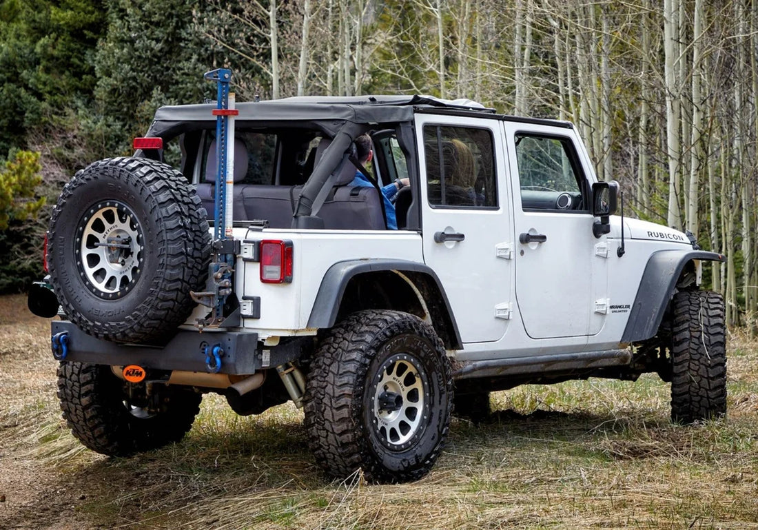 BestopAscent - Jeep '07-18 Wrangler JK 4-Door (Black Diamond)56825-35 - Installation View
