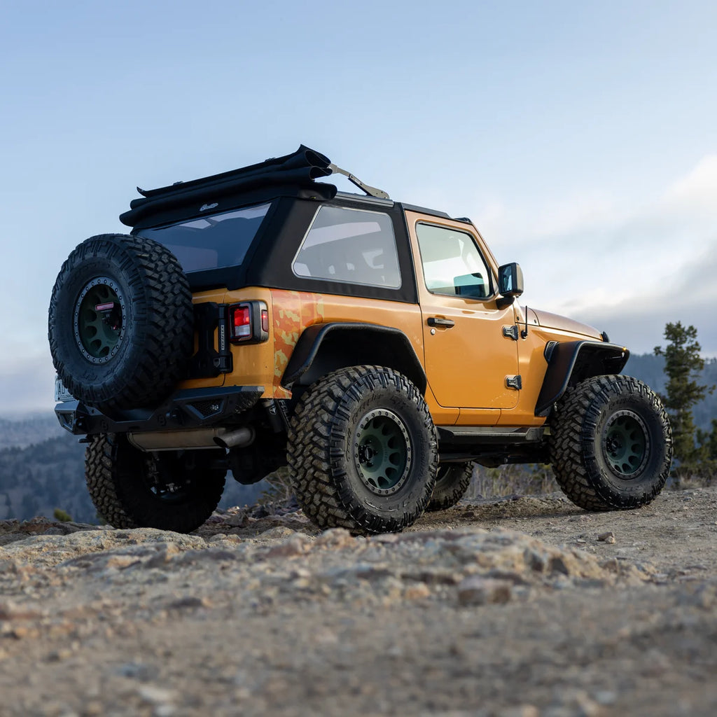 BestopTrektop Glide 2-Door for JL - Jeep 2018-26 Wrangler JL (Black Diamond)54930-35 - Side View