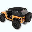 Load image into Gallery viewer, BestopTrektop Glide 2-Door for JL - Jeep 2018-26 Wrangler JL (Premium Black Twill)54930-17 - Additional View 5