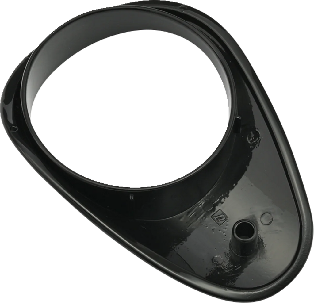 Bezel Dipstick - Black - Sportster DragSpecialties 81029 - Back View