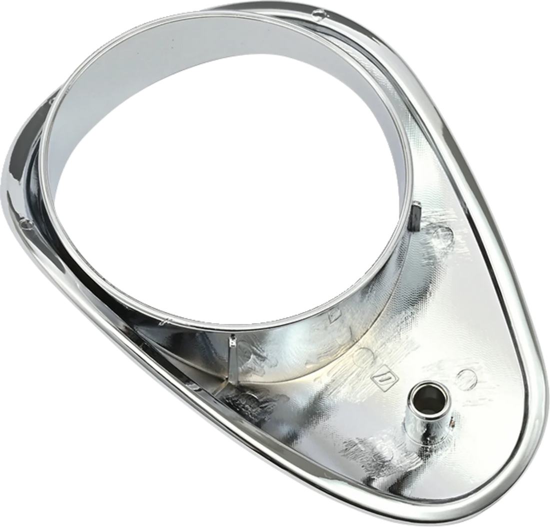 Bezel Dipstick - Chrome - Sportster DragSpecialties 81028 - Side View