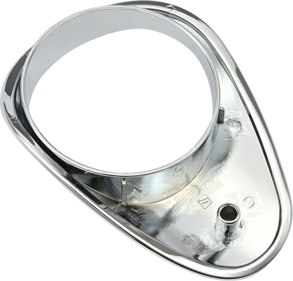 Bezel Dipstick - Chrome - Sportster DragSpecialties 81028 - Side View